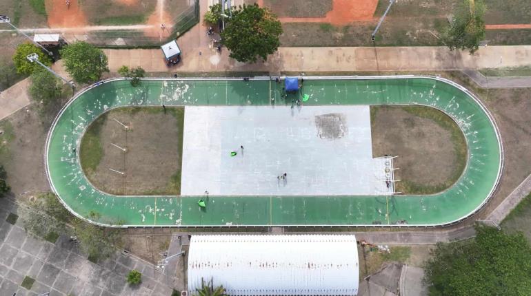 Anuncia May remodelación de Olimpia XXI
