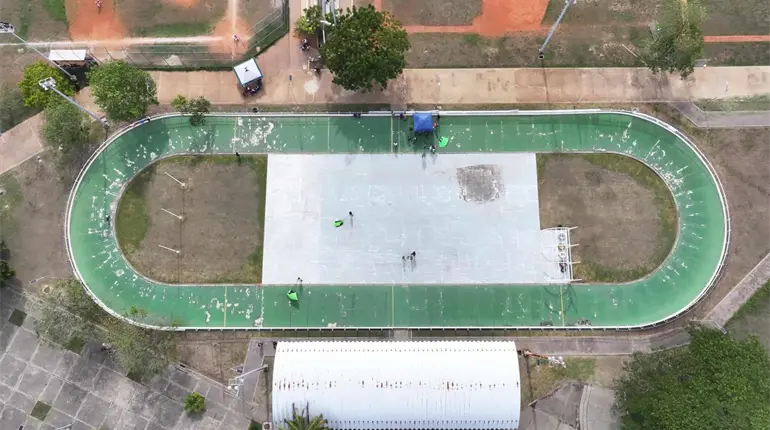 Anuncia May remodelación de Olimpia XXI