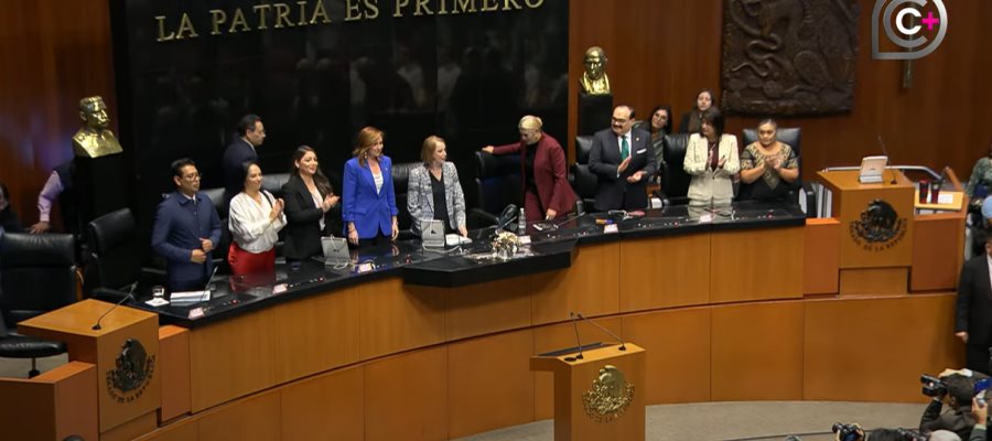 Laura Itzel Castillo rinde protesta como presidenta del Senado Laura Itzel Castillo rinde protesta como presidenta del Senado