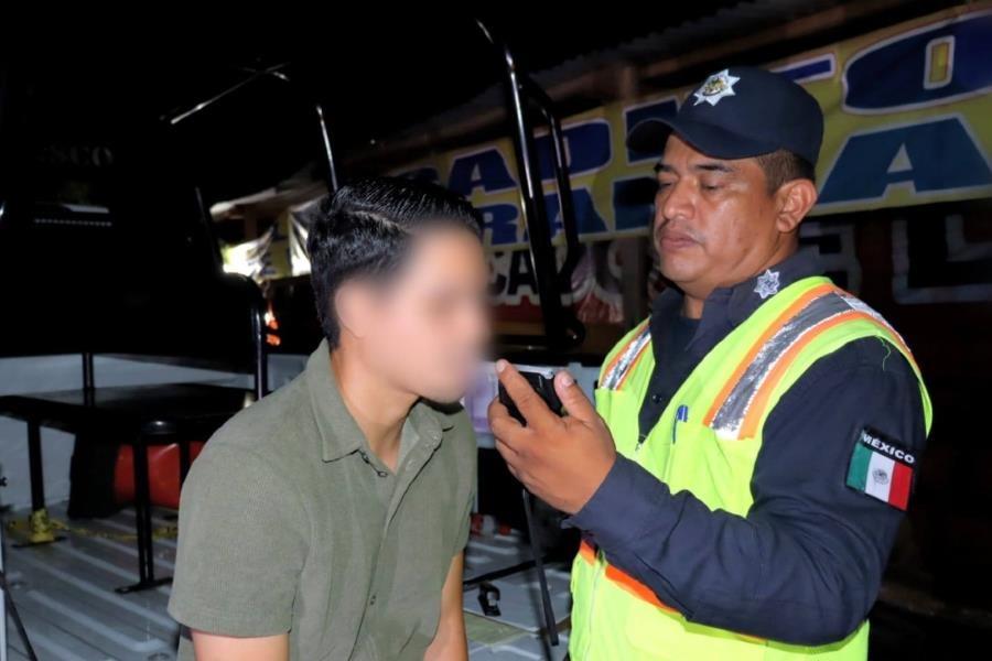 Alcoholímetro en Villahermosa detecta una decena de ebrios al volante Alcoholímetro en Villahermosa detecta una decena de ebrios al volante