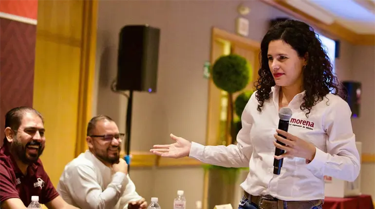 Luisa María Alcalde rechaza rompimiento o alejamiento con Andy López