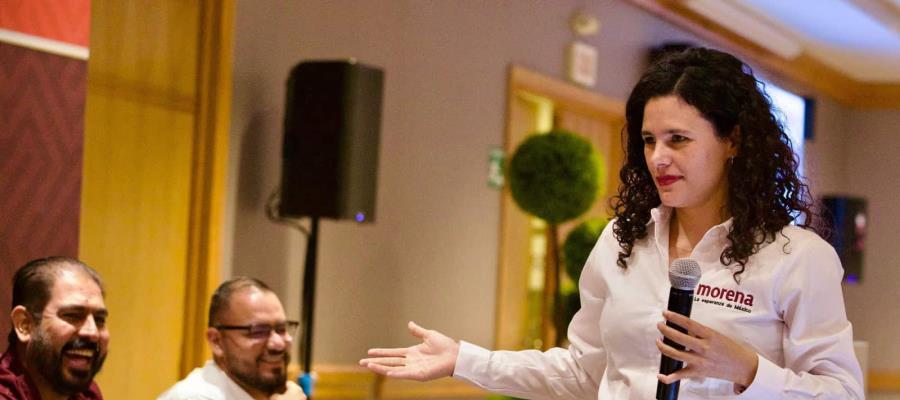 Luisa María Alcalde rechaza rompimiento o alejamiento con Andy López Luisa María Alcalde rechaza rompimiento o alejamiento con Andy López