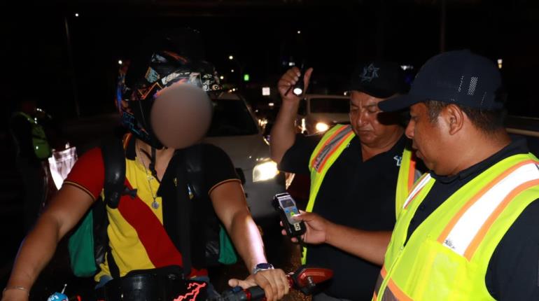 Infracciona PEC a 13 personas por conducir en estado de ebriedad