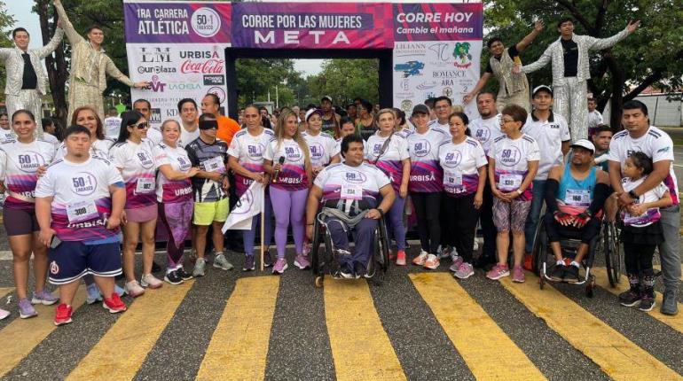 Un éxito, carrera atlética ´Corre por las Mujeres´: Liliana Madrigal