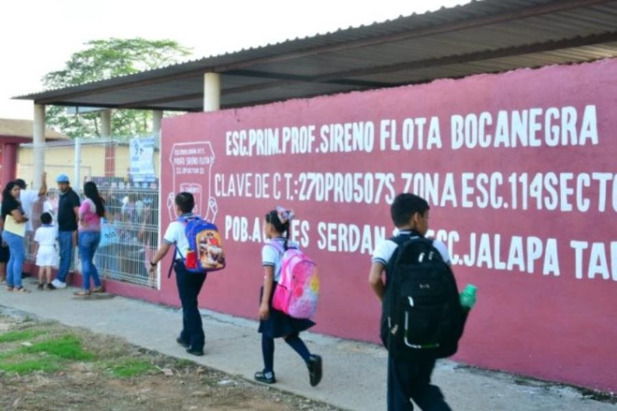 A clases cerca de 500 mil alumnos de nivel básico en Tabasco A clases cerca de 500 mil alumnos de nivel básico en Tabasco