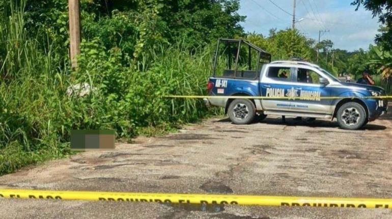 Lo ejecutan y abandonan su cuerpo en Huimanguillo