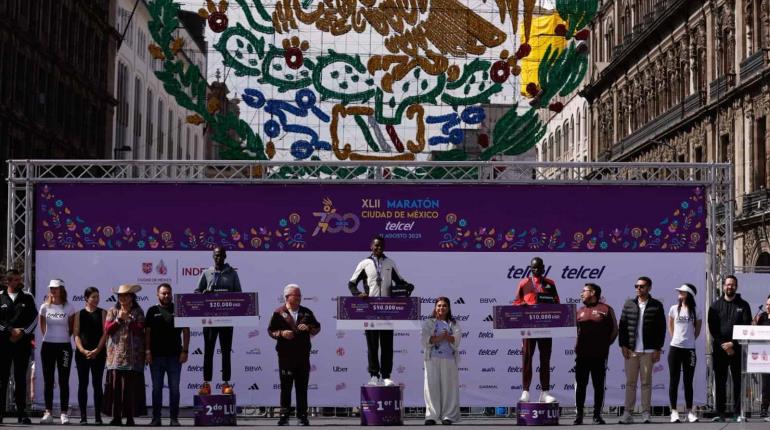 Etiopía conquista el maratón de la CDMX