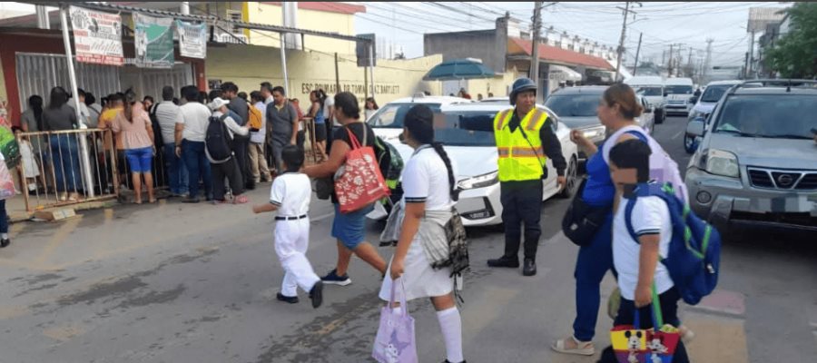 SSPC Tabasco desplegará 800 elementos este lunes por regreso a clases SSPC Tabasco desplegará 800 elementos este lunes por regreso a clases