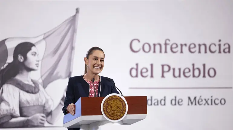 Sheinbaum rendirá hoy Primer Informe de Gobierno desde Palacio Nacional
