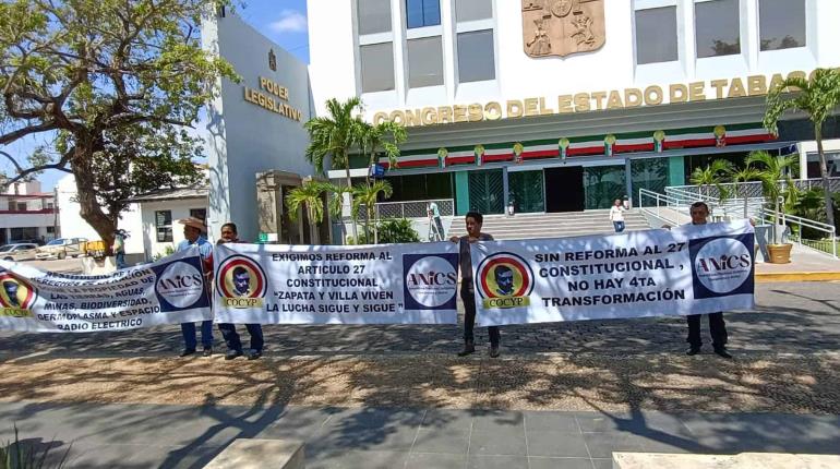 Impulsan campesinos reforma al artículo 27 de la Constitución para garantizar el desarrollo del campo