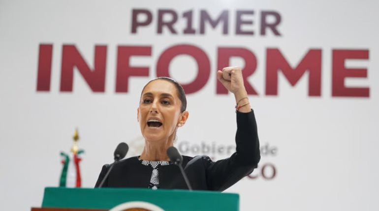 "Vamos bien y vamos a ir mejor": Sheinbaum en Primer Informe de Gobierno