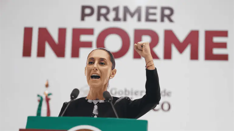 "Vamos bien y vamos a ir mejor": Sheinbaum en Primer Informe de Gobierno