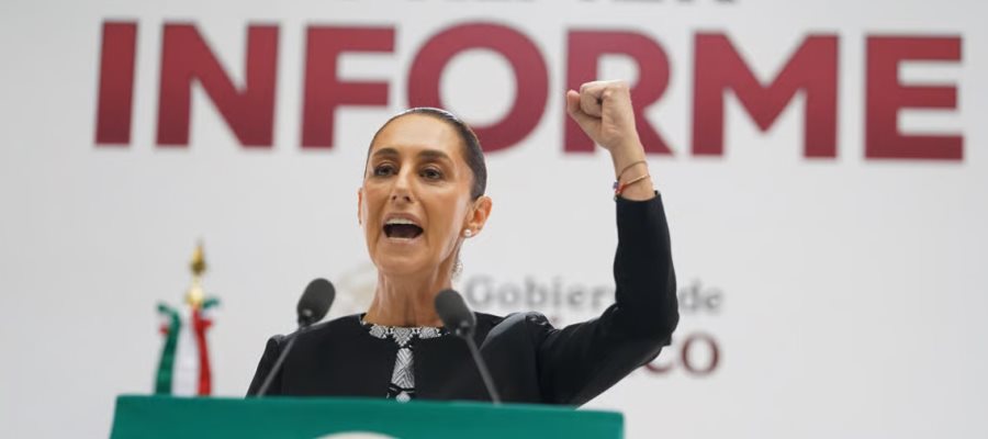 "Vamos bien y vamos a ir mejor": Sheinbaum en Primer Informe de Gobierno "Vamos bien y vamos a ir mejor": Sheinbaum en Primer Informe de Gobierno