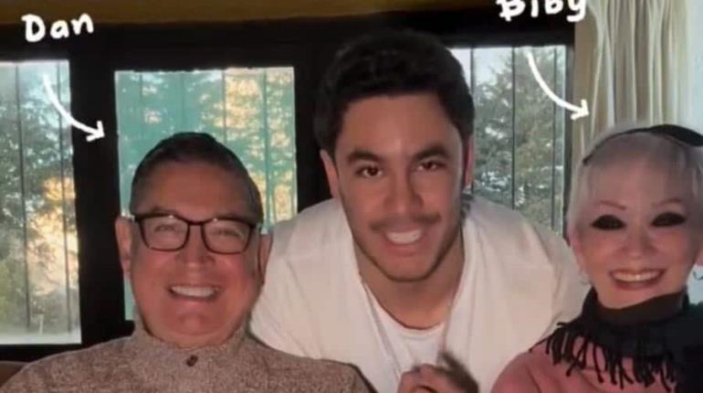 Daniel y Biby Gaytán reaccionan a tema de su nieto Lalo Capetillo