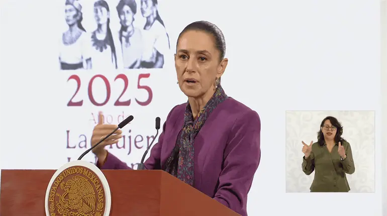 "Se respetó la regla": Sheinbaum sobre presidencia de Kenia López en San Lázaro