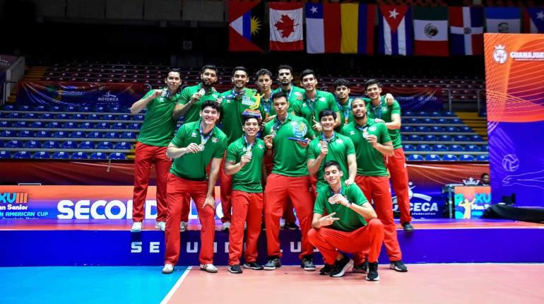 Selección mexicana obtiene plata en Copa Panamericana de Voleibol 2025