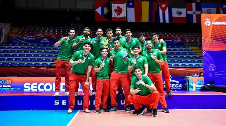 Selección mexicana obtiene plata en Copa Panamericana de Voleibol 2025