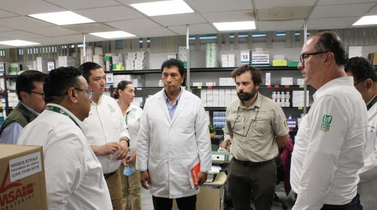 Unidades médicas de Tabasco al 100% de medicamentos e insumos: IMSS Bienestar