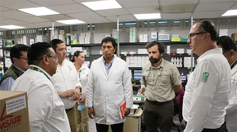Unidades médicas de Tabasco al 100% de medicamentos e insumos: IMSS Bienestar