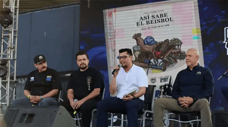 Se presenta el libro "Así sabe el beisbol", una guía turística y gastronómica de las plazas de LMB