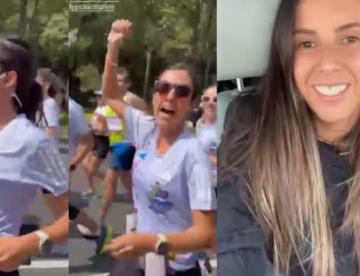 Reprocha Madrazo que medios lo relacionen con “trampa” de diputada de Morena en maratón