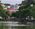 Captan a hombre dentro de Laguna El Jícaro, hábitat de cocodrilos