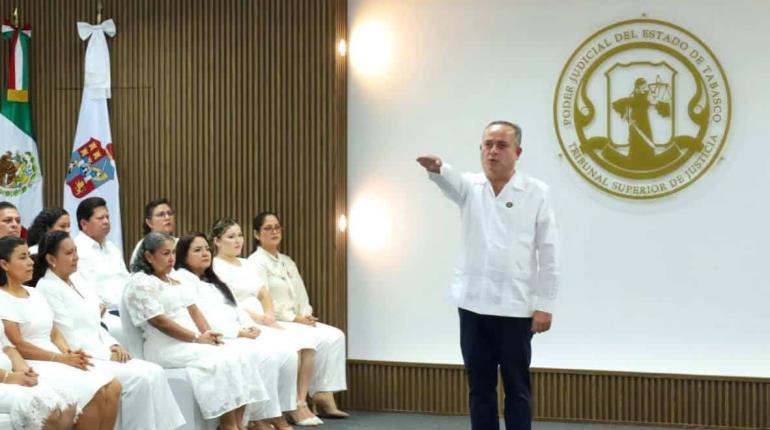 Nuevo pleno del TSJ elige a Efraín Reséndez como su presidente