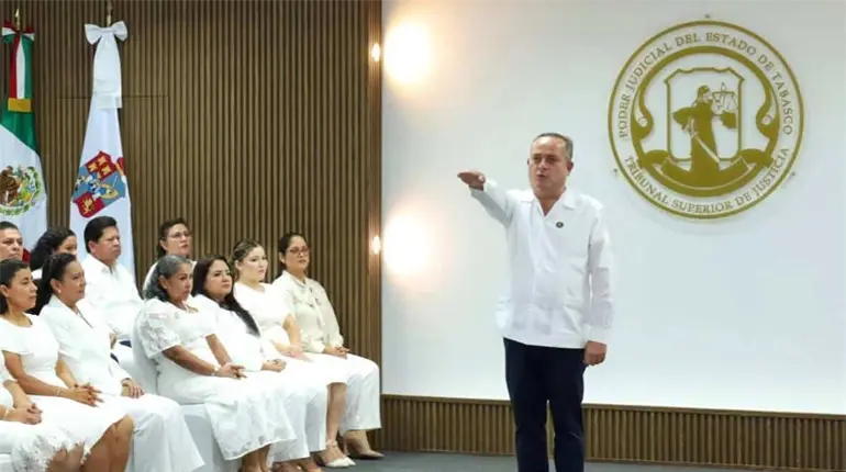 Nuevo pleno del TSJ elige a Efraín Reséndez como su presidente