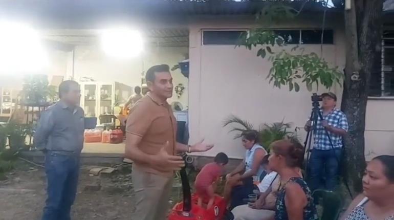 Alcalde de E. Zapata se dice molesto y reprocha al gobernador por incumplir con obra