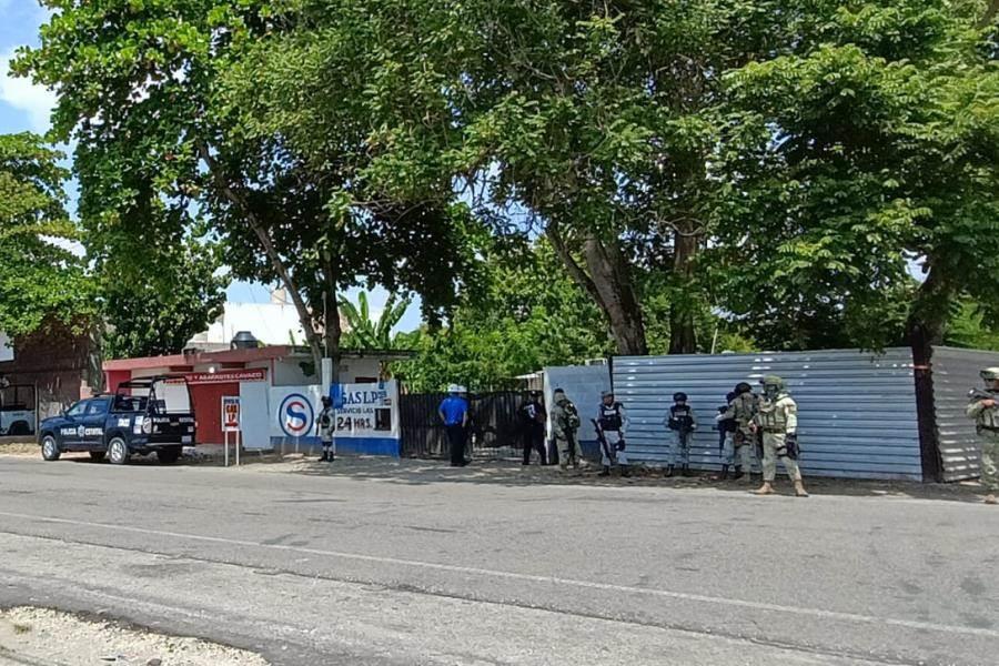Explosión de cilindro en gasera deja un lesionado en Río Viejo primera Explosión de cilindro en gasera deja un lesionado en Río Viejo primera