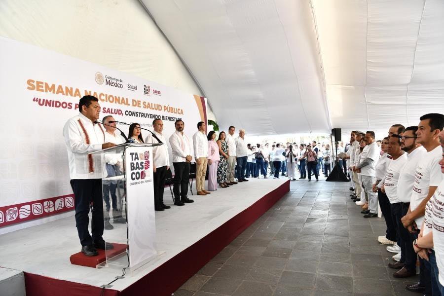Arranca la Semana Nacional de Salud en Tabasco; se realizarán 89 jornadas regionales Arranca la Semana Nacional de Salud en Tabasco; se realizarán 89 jornadas regionales