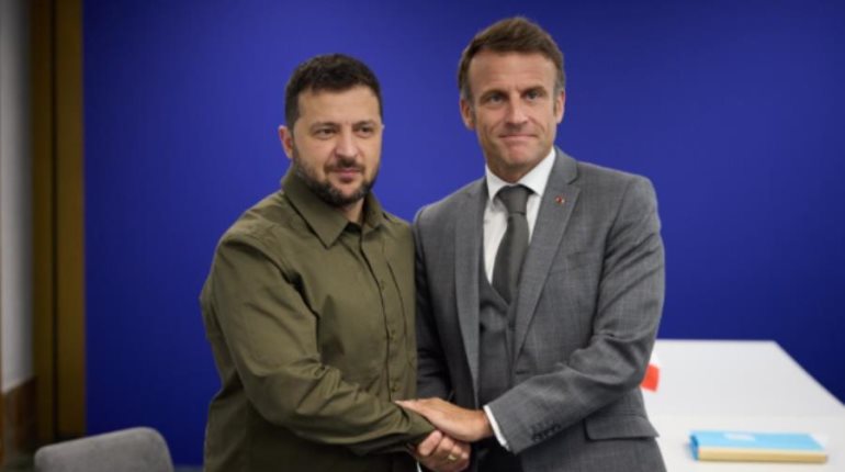 Macron anuncia despliegue de tropas militares a Ucrania
