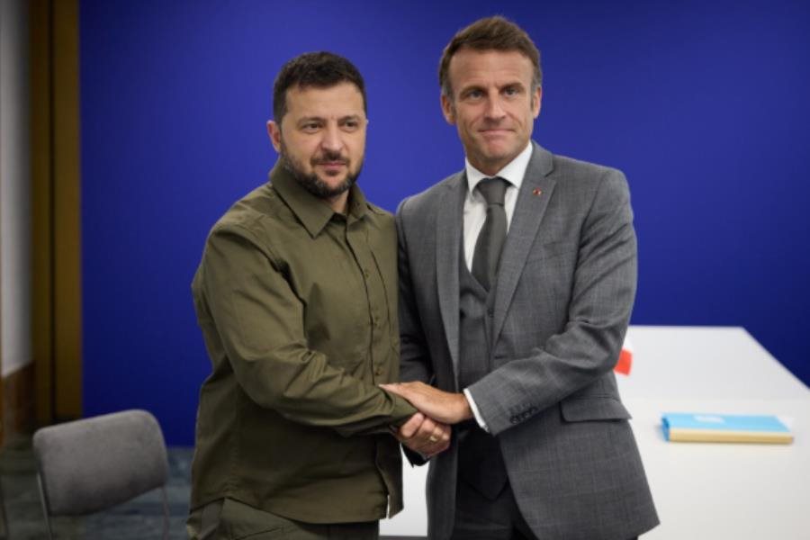 Macron anuncia despliegue de tropas militares a Ucrania Macron anuncia despliegue de tropas militares a Ucrania
