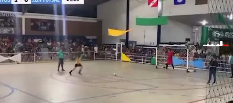 Portero muere en Brasil tras detener un penal en futbol de sala