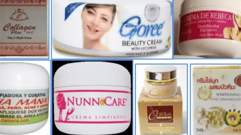 Cofepris detecta mercurio en cremas aclarantes