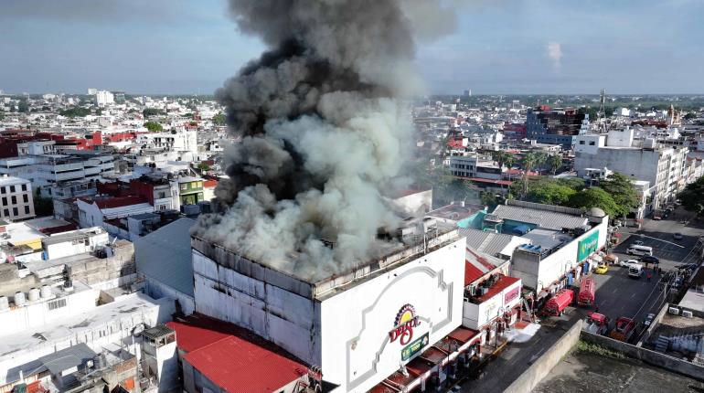 Del Sol inició limpieza y rehabilitación del inmueble tras incendios: PC