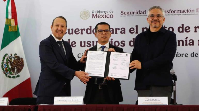 Arranca prueba piloto para registro de usuarios de telefonía móvil