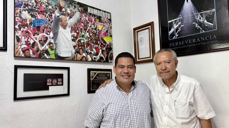 Dirigente del PRI Tabasco se reúne con Bertruy