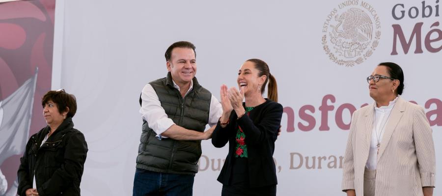 "Soy Claudista", afirma gobernador priista de Durango "Soy Claudista", afirma gobernador priista de Durango