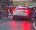 Captan a sujetos armados despojando a familia de camioneta en Edomex