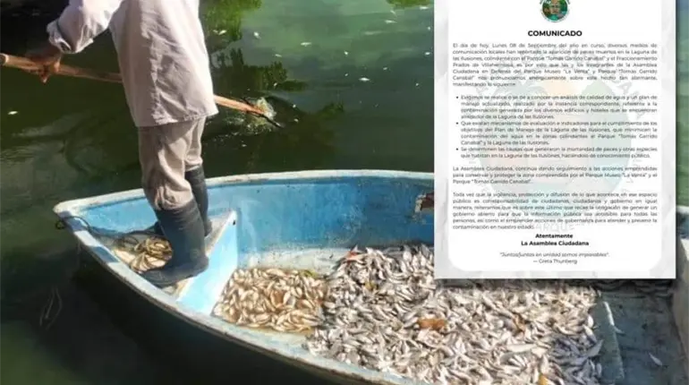 Asamblea ciudadana de defensa de La Venta exige análisis de calidad del agua en ´Las Ilusiones´