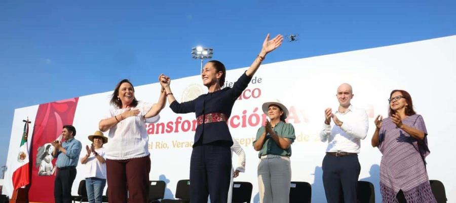 Desde Veracruz anuncia Sheinbaum reactivación de la industria petroquímica Desde Veracruz anuncia Sheinbaum reactivación de la industria petroquímica