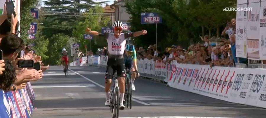 Isaac del Toro consigue su victoria 10 de la temporada en el GP de Industria & Artigianato Isaac del Toro consigue su victoria 10 de la temporada en el GP de Industria & Artigianato