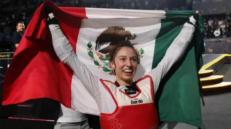 Taekwondista mexicana Daniela Souza gana oro en la Copa Presidente Lima 2025