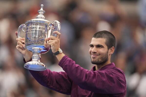 Carlos Alcaraz, en la cima tras ganar el US Open; Sabalenka retiene el liderato