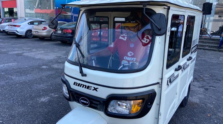 Bimex presenta motocarros híbridos a Semovi; busca ingresar a Tabasco