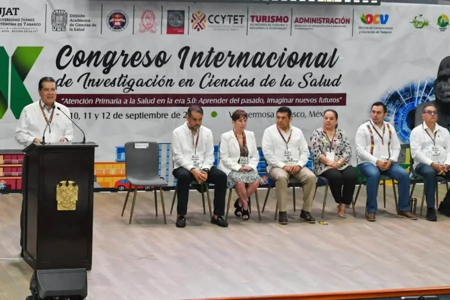Inauguran en la UJAT el X Congreso Internacional en Ciencias de la Salud enfocado en tecnologías