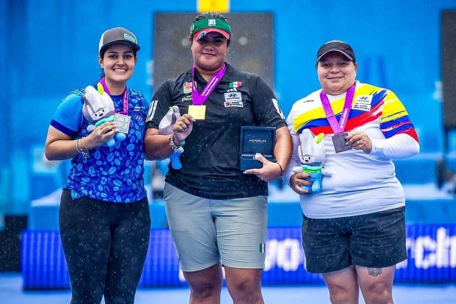 Andrea Becerra gana oro para México en el Campeonato Mundial de tiro con Arco