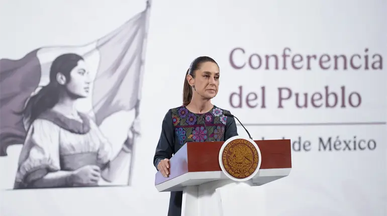 Condena Sheinbaum asesinato del activista Charlie Kirk