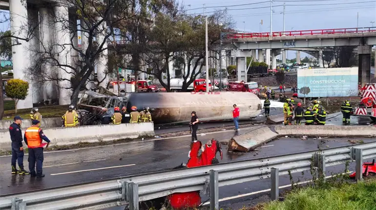 Pipa que explotó en Iztapalapa no contaba con pólizas de seguro vigentes: ASEA